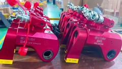 Ferramenta de parafuso hidráulico em espera de envio